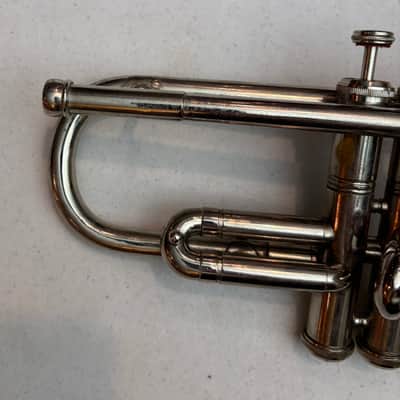 Tristar Silver-Plated Bb Trumpet w/ Bach 5C Mouthpiece, Case & Accessories – Made in India image 14