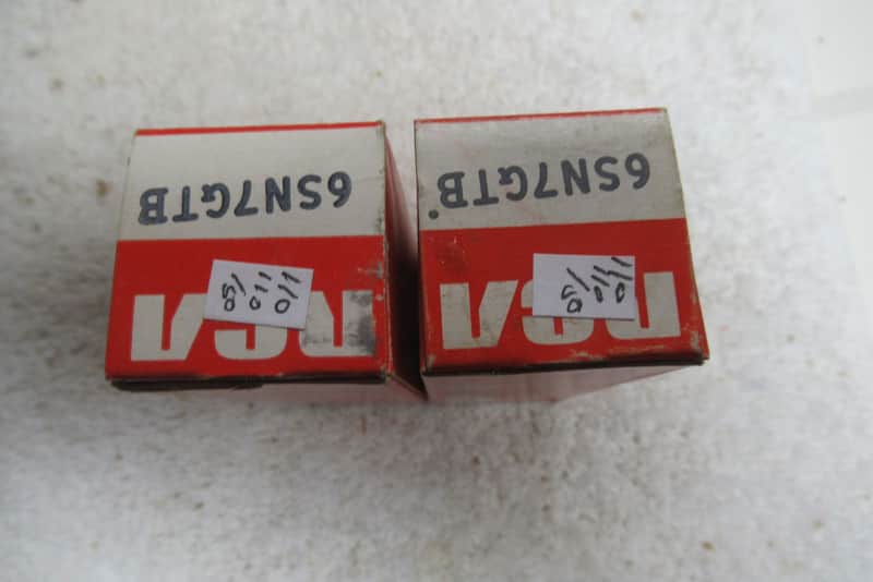 2 NOS RCA 6sn7gtb image 1