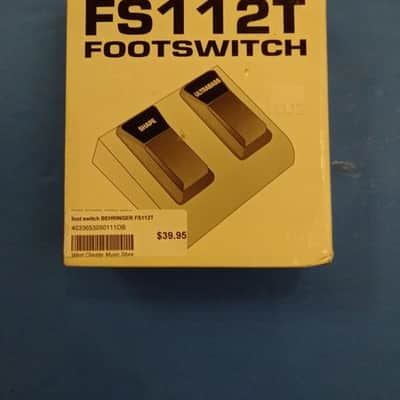 Behringer FS112T Footswitch 2010s - Silver, Open Box image 3