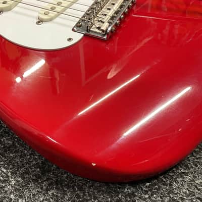 Squier Silver Series Strat 1993/1994 - Red Gloss image 11