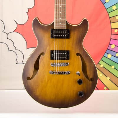 Ibanez AM53TF Artcore Archtop Electric Guitar, Tobacco Flat image 2