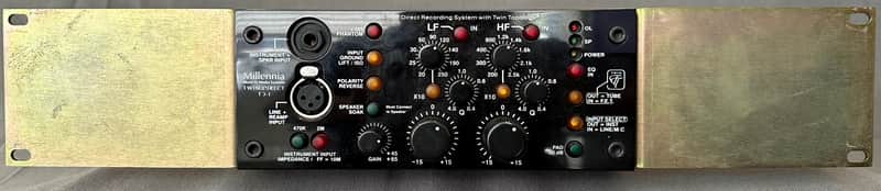 Millennia TD-1 Twin Topology Channel Strip Plus TRK1 Rackmount Kit image 1