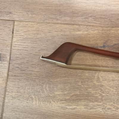 Juliano Oliveira Silver pernambuco German bass bow image 2