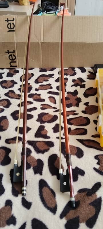 2 bow violin Homa / C. A. Gotz Jr 4/4 violin image 1