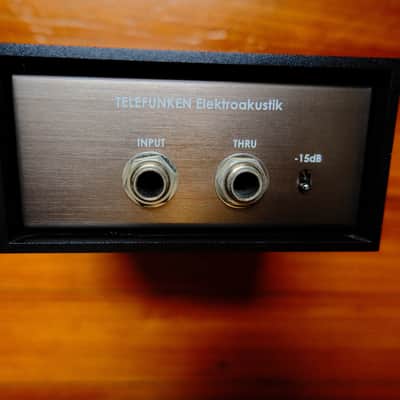 Telefunken TDA-1 Active Mono DI Box 2010s - Black image 2