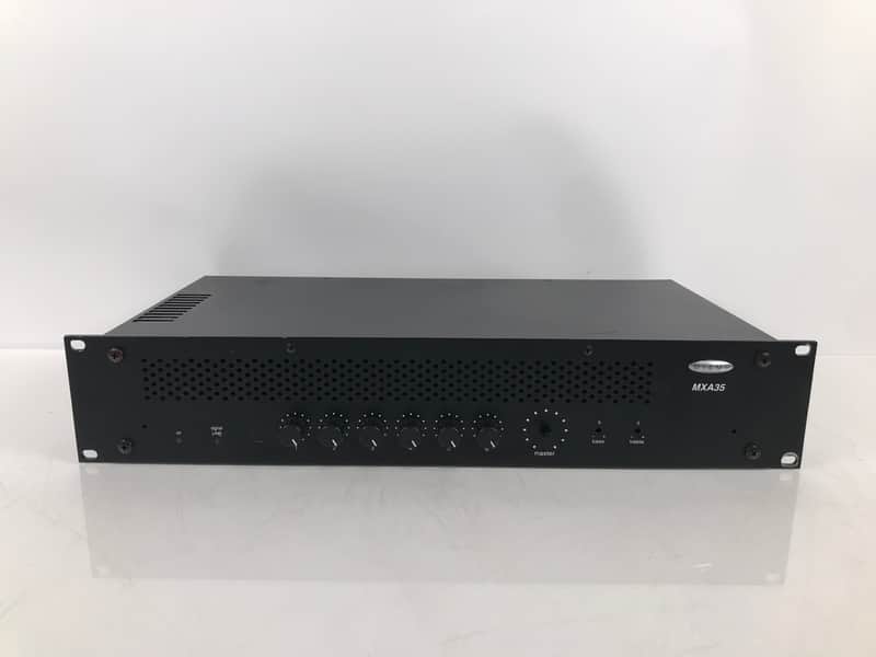 Biamp Rack Biamp MXA35 ~ 6-Channel 35W Mixer Power Amplifier ~ Rack | Reverb