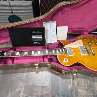 Gibson 1959 Les Paul Custom shop Reissue 2015 - Dirty Lemon image 16