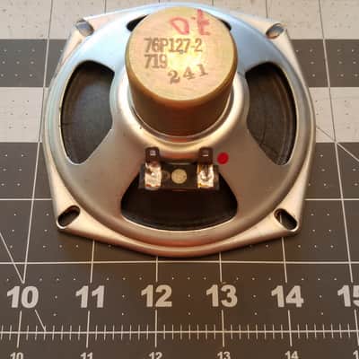 Carbonneau 4.5" AlNiCo 8 Ohm Speaker Driver 76P127-2 full range 1962 - paper cone image 6