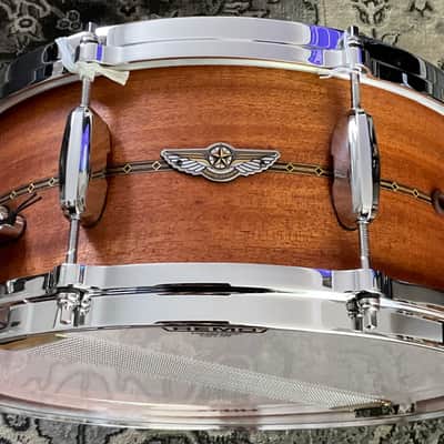 Tama Star Solid Mahogany Snare Drum 6x14” Oiled Natural Mahogany (TLH146S-OMH) image 1