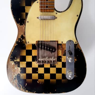 2025 Tele Partscaster 2025 - Relic Checkerboard image 1