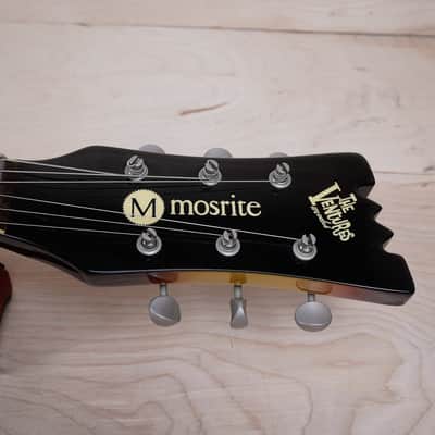 Mosrite The Ventures Model  '65 Reissue Guitar MIJ 1990s Sunburst Made in Japan Moseley Tremolo w/ OHSC image 5