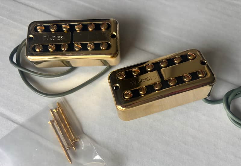 TV Jones Classic Pickups Set - Gold image 1