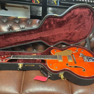 Gretsch G6120SSU Brian Setzer 2005 - Tennessee Orange image 5