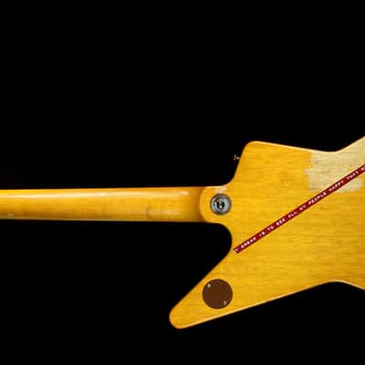 Used 2003 Gibson Custom Shop Allen Collins Explorer Murphy Aged Electric Guitar Natural image 3