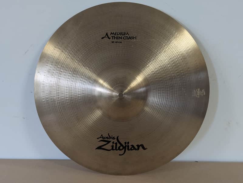 Zildjian 18" A Series Medium Thin Crash Cymbal 1982 - 2012 - Traditional image 1