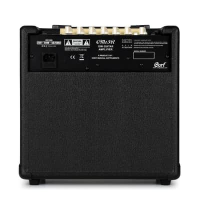 Cort CM15R-BK 15-Watt Guitar Combo Amp, Black image 2