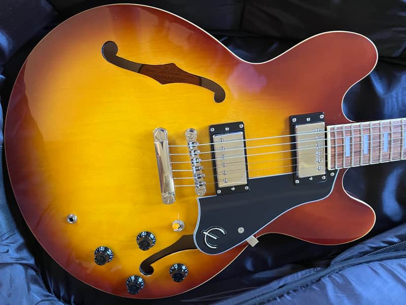 Epiphone Limited Custom Shop Hand Crafted ES-335 PRO image 1