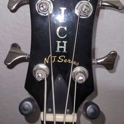 B.C. Rich Warlock Bass 1980s - Black image 3