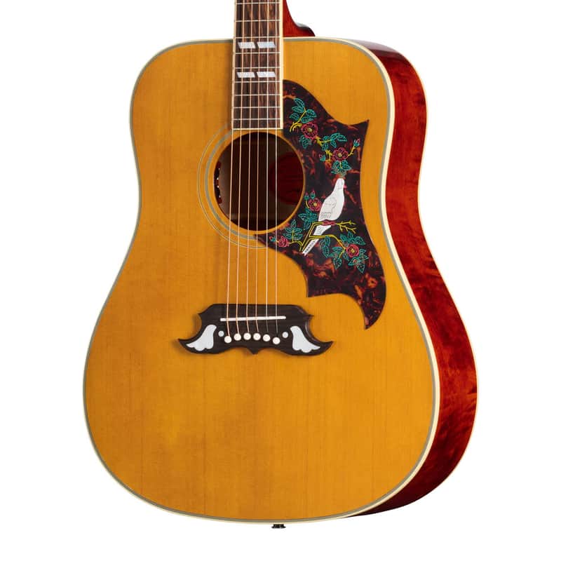 Epiphone - 1963 Dove Reissue - Acoustic-Electric Guitar - Natural - w/ Hardshell Case image 1
