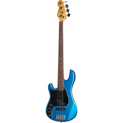 Sandberg California VT Left Handed 4-String Bass - Soft Aged Lake Placid Blue image 4