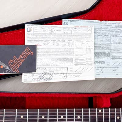 1972 Gibson SG-100 Cherry Vintage Guitar 100% Original w/ Case, Receipt & Hangtag image 18