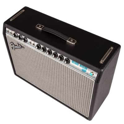 Fender '68 Deluxe Reissue 1x12" 22W Combo Guitar Amp in Black image 4