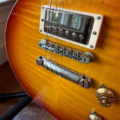 2014 Gibson Custom Shop M2M 1958 Les Paul Standard – Single Pickup, Cherry Burst – Made‑to‑Measure SHOP LES PAUL image 4
