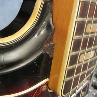 Silvertone 1445 1968 - Sunburst flame image 16