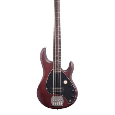 Sterling SUB StingRay 5 Bass Guitar Walnut Satin image 2
