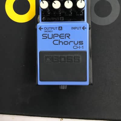 Boss CH-1 Super Chorus (Dark Gray Label) 2001 - Present - Blue image 1