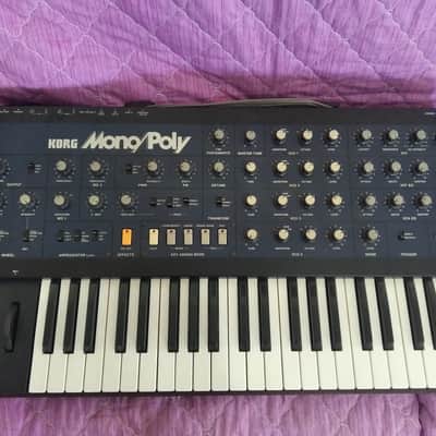 Korg Mono/Poly 1980s - Blue