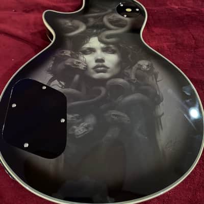 Firefly LP Medusa 2025 - Green burst with Medusa on back image 2