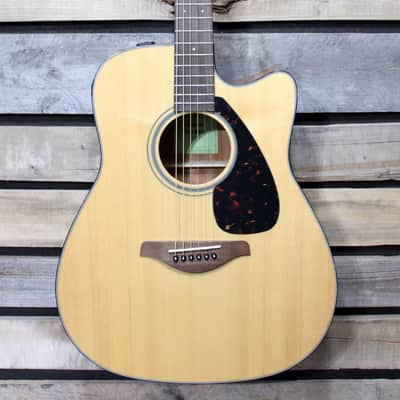 Used Yamaha FGX800C Acoustic/Electric Guitar with Gigbag image 1