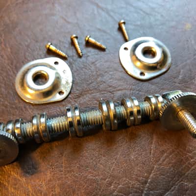Vintage Teisco Adjustable Electric Guitar Bridge image 3