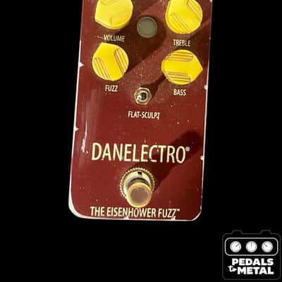 Danelectro The Eisenhower Fuzz 2019 - Red - X16295 image 4