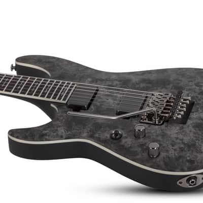 Schecter Ernie C C-1 Left-Handed Satin Black Reign image 5