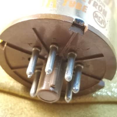 Tung-Sol Matched Pair (2) 6550 Beam Power Pentode AT1000 TESTED Vacuum Tubes 3-hole 3 getters premium 1963-1970 image 19