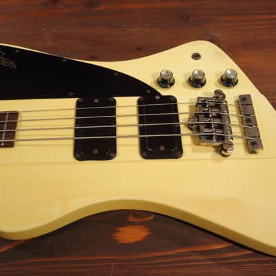 Greco Thunderbird bass TB-70 1986 Vintage White image 7