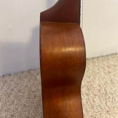 Very Clean ca. 1950 Harmony Roy Smeck Soprano Mahogany Ukulele image 5