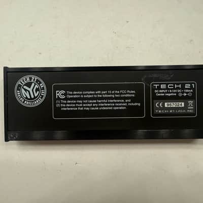 Tech 21 SansAmp Character Plus English Muffy Overdrive Guitar Effect Pedal image 8