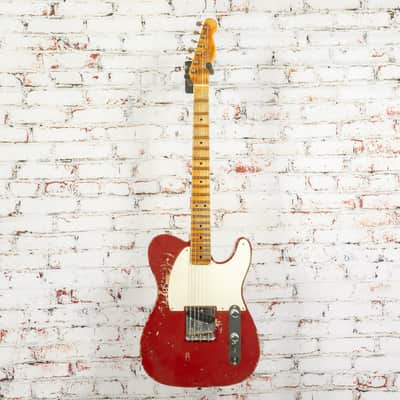 Fender - 2025 Custom Shop Limited Edition 50s Pine Esquire Electric Guitar Cimarron Red w/OHSC and COA - USED image 2