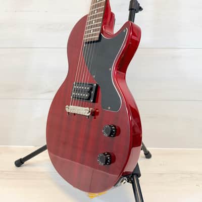 Epiphone Les Paul Junior Electric Guitar Cherry Red Bolt-On Humbucker 2010 - Cherry Red image 6