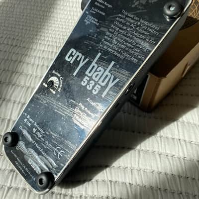 Original Rev. 3 Dunlop BB535 Series Cry Baby Wah w/ box & plastic on bottom image 4