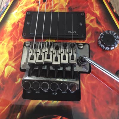 Dean Dimebag Razorback V255 Explosion image 3