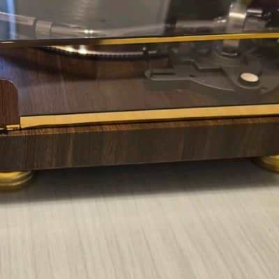 VINTAGE THORN RESTORED TURNTABLE/33/45 SPEED/GOLD STYLE CHROME EDITION image 9