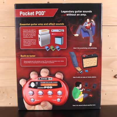 Line 6 Pocket Pod - Guitar Amp Modelling & Effect Processor -- No USB cable Included image 3