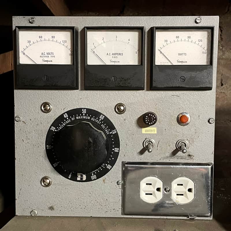 Vintage Variac Voltage Regulator (1960s) image 1