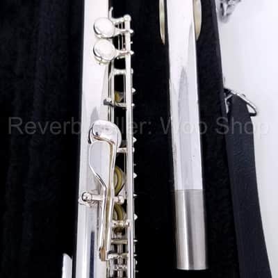 Antigua Vosi Student Closed Hole Silver-plated FLUTE # FL2110 w/ Hard Carry Case image 11
