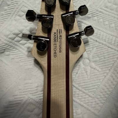 Cort KX500 etched 2021 - deep violet image 7