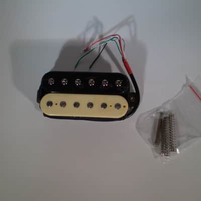 Giovanni GCH-2 HUMBUCKER CUSTOM GUITAR PICKUP (BRIDGE) ZEBRA BRAND NEW image 2